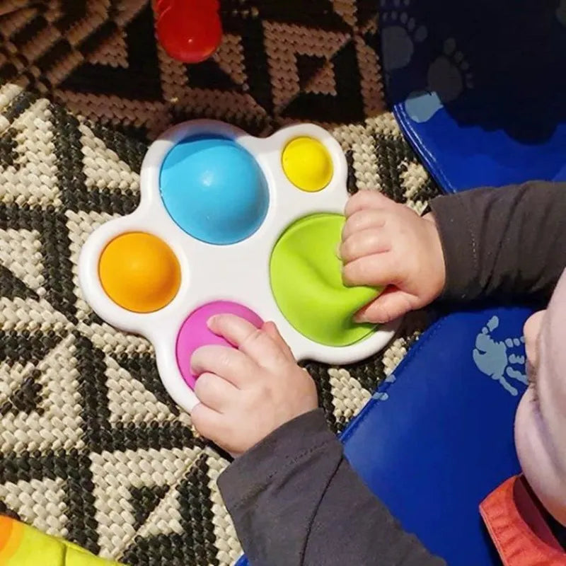 Colourful Rattle Puzzle Fidget Toys