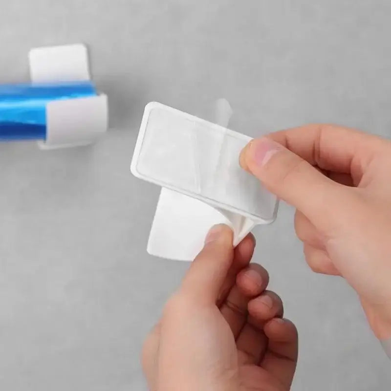 Wall-Mounted Bag and Film Storage Dispenser
