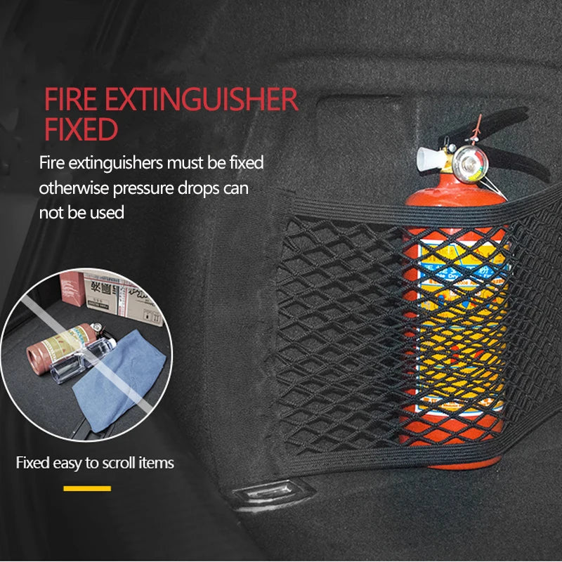 Car boot mesh organiser