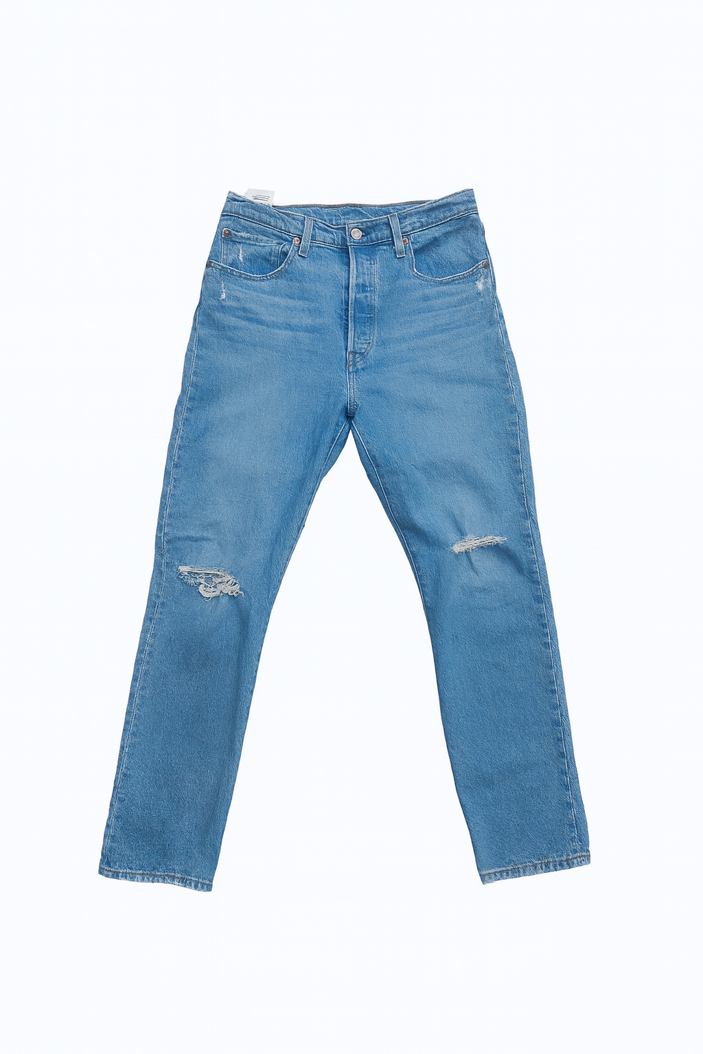 Levi’s 501® Original Fit Jeans – Light Blue, Distressed W30-L30