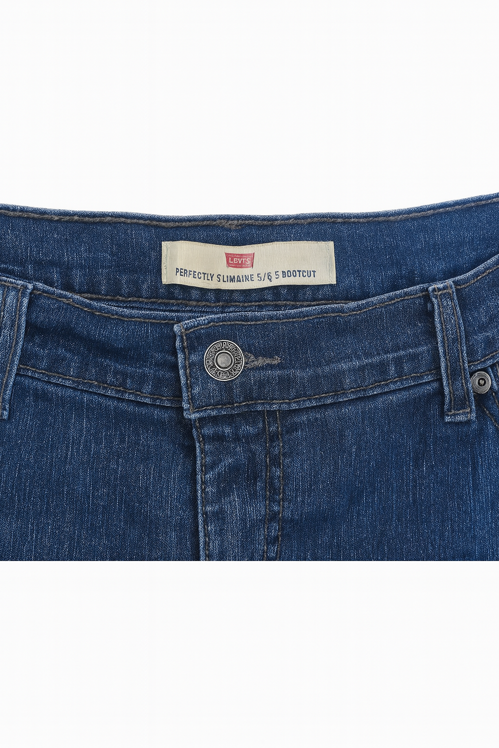 Levi’s Women’s Jeans Perfectly Slimming Bootcut Size 16M Dark Wash Stretch Denim