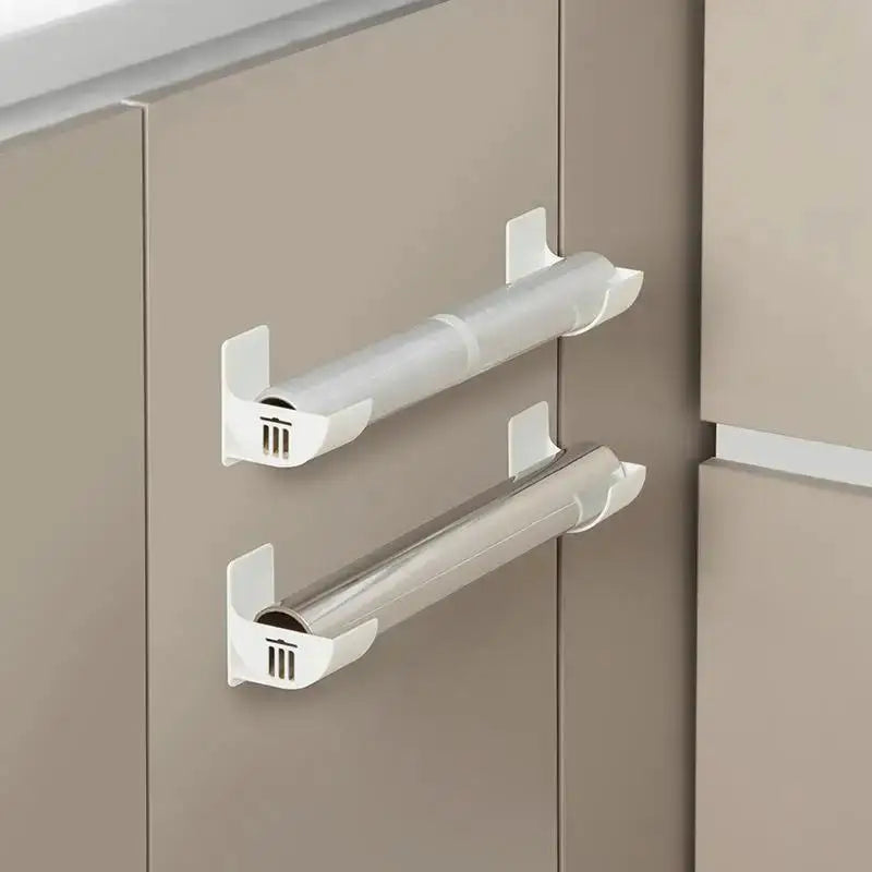 Wall-Mounted Bag and Film Storage Dispenser