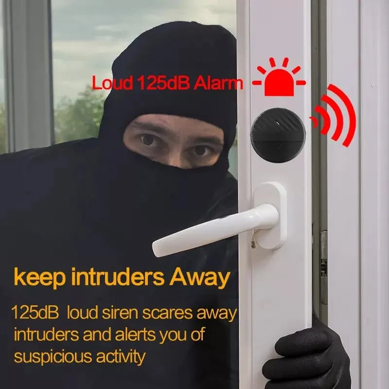 Wireless Door And Window Vibration Sensor Alarm