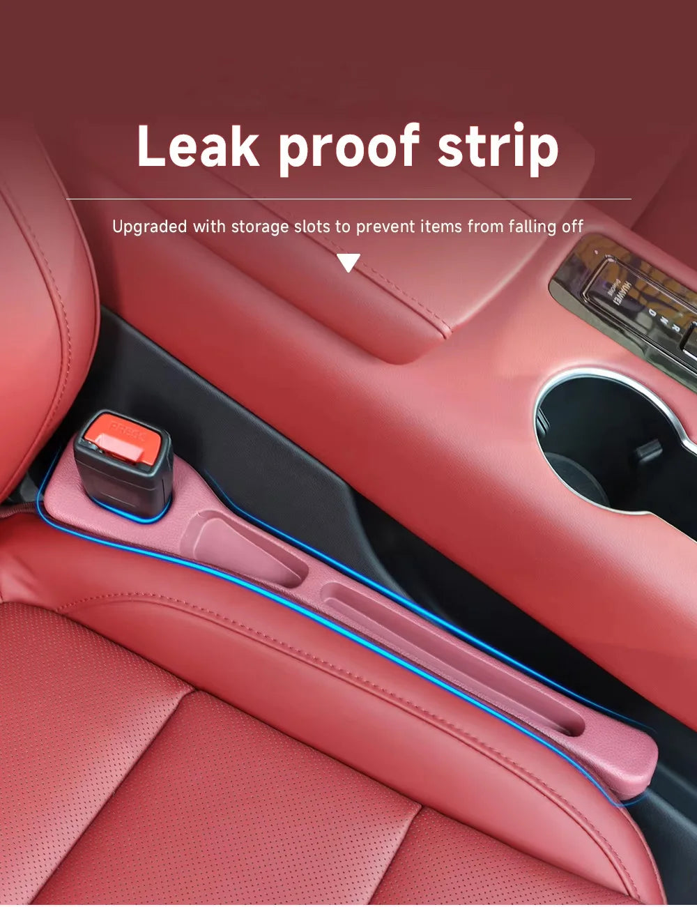 Car Seat Gap Filler Organiser – 2 Pack