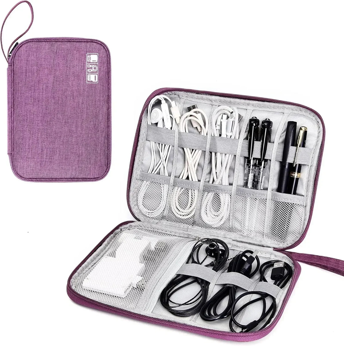 Travel Cable Organiser Pouch