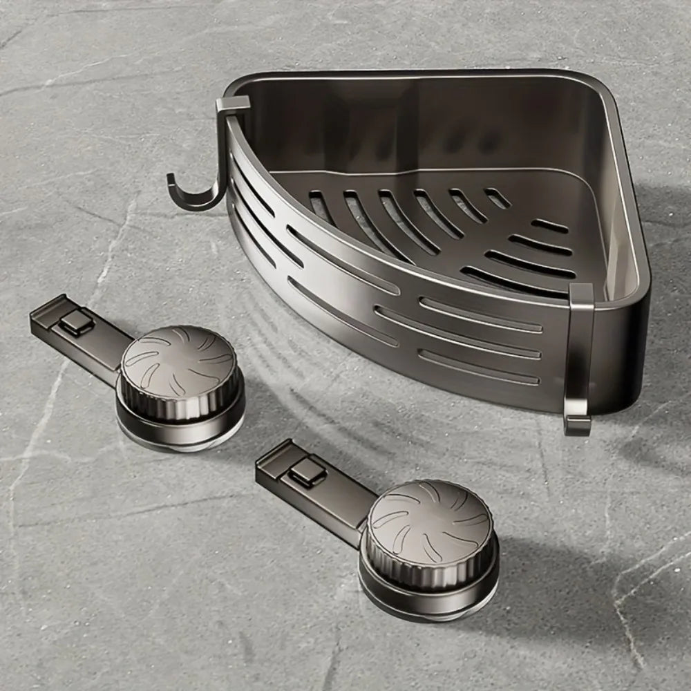 Corner Shower Shelf – No Drilling