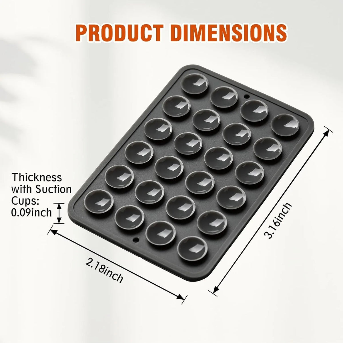 Rug Grippers – Anti-Curl Rug Corner Pads with Suction Cups (4 or 8 Pack)
