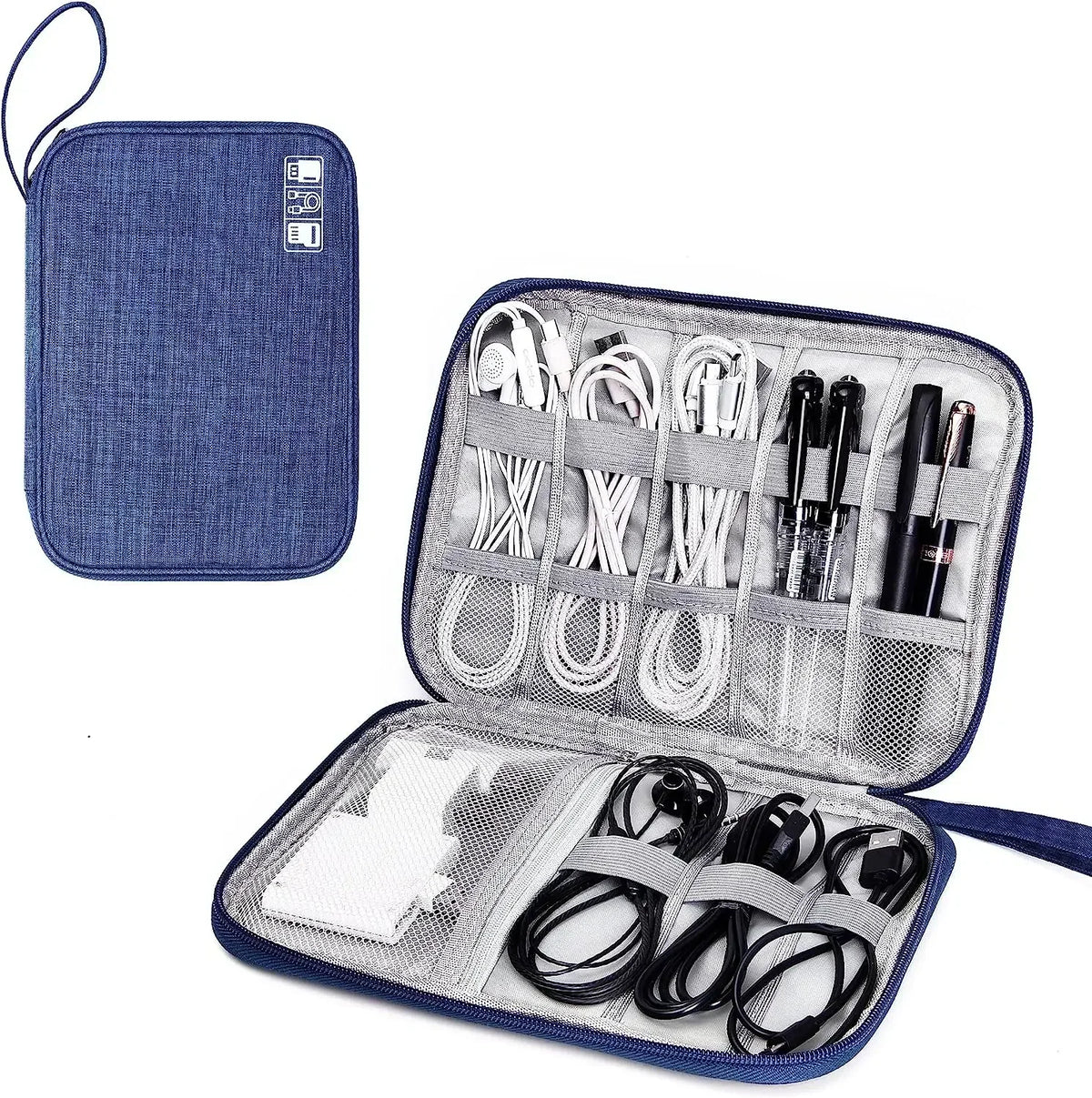 Travel Cable Organiser Pouch