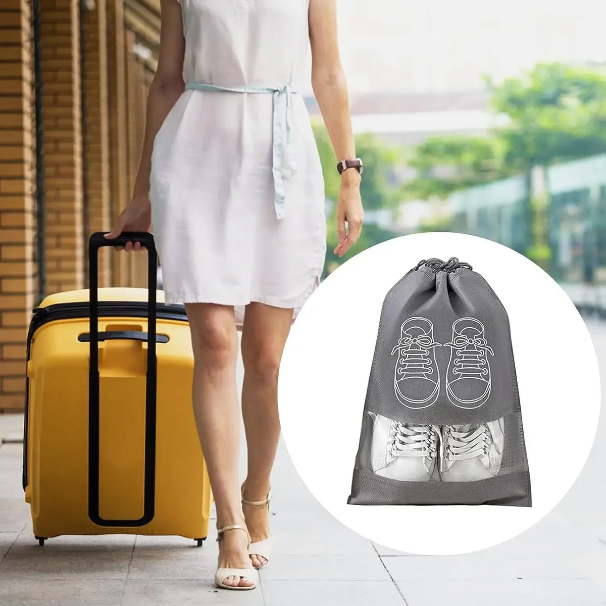 Shoe Storage Bags – 5 or 10 Pack