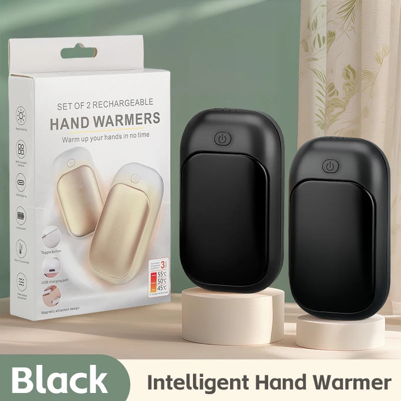 Rechargeable Twin Hand Warmers – Set of 2