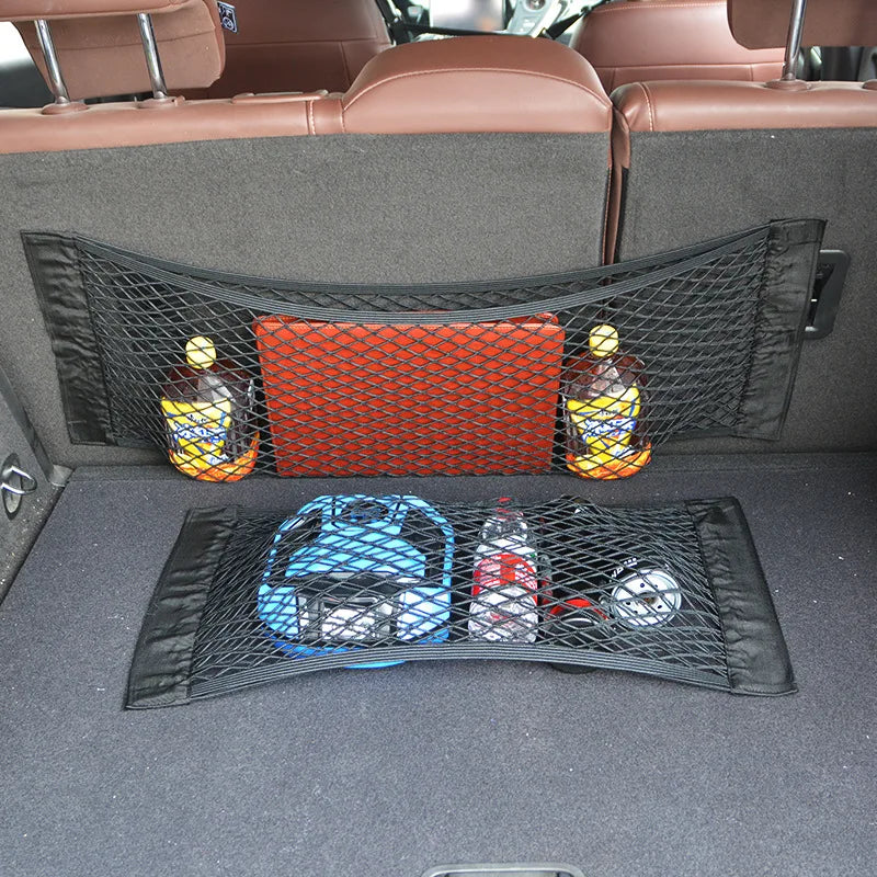 Universal car seat back mesh organiser