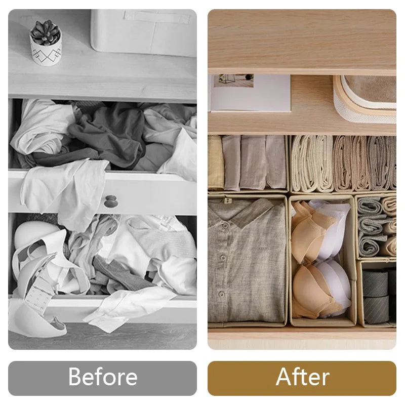 Foldable Underwear Storage Box