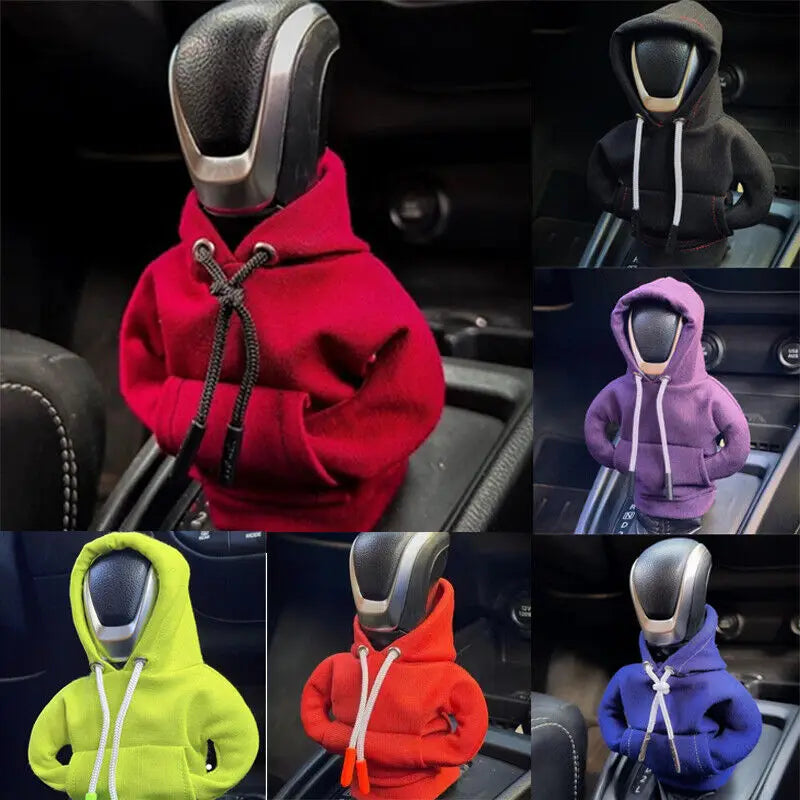 Gear Shift Hoodie Cover – Car Interior Decor