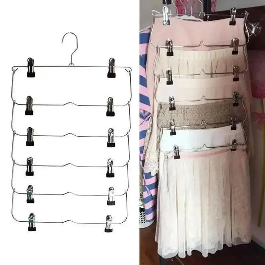 Non-Slip 6-Layer Trouser Hanger