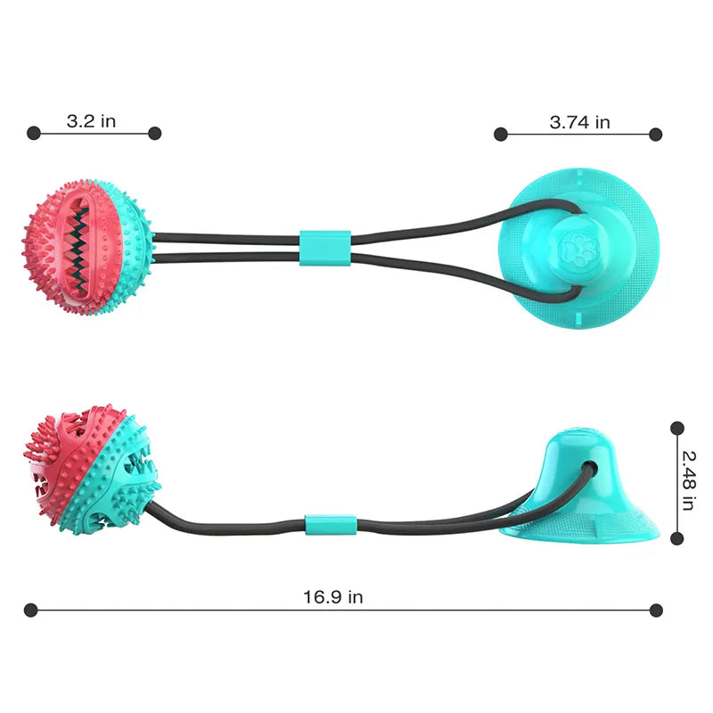 Large Dog Ball Toys Suction Cup