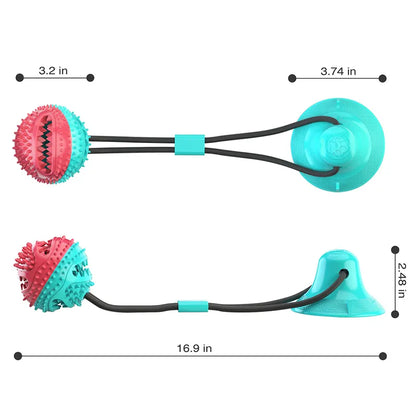 Large Dog Ball Toys Suction Cup