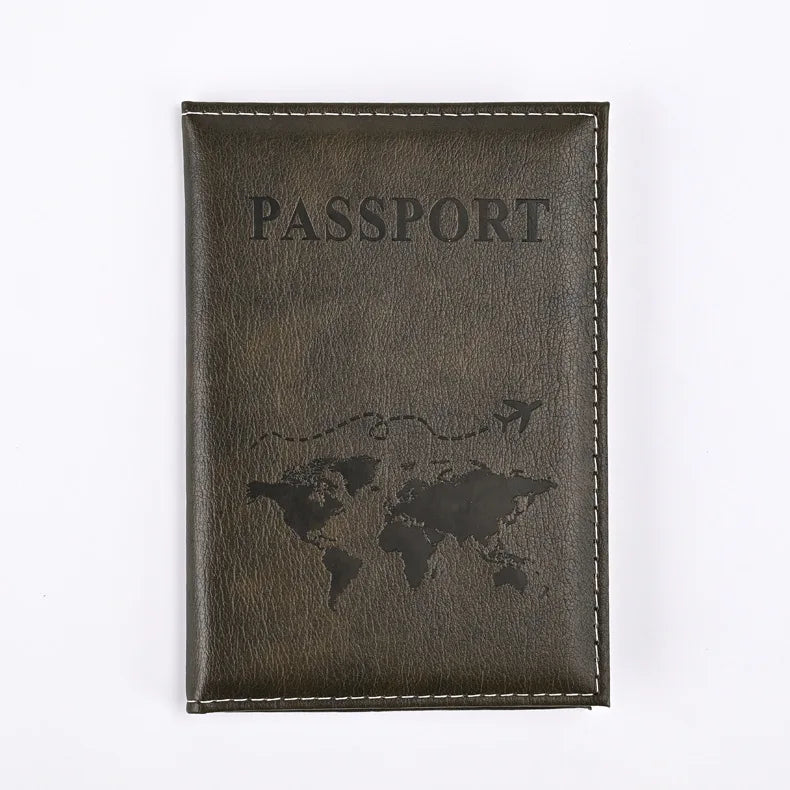 PU Passport Holder & Travel Cover