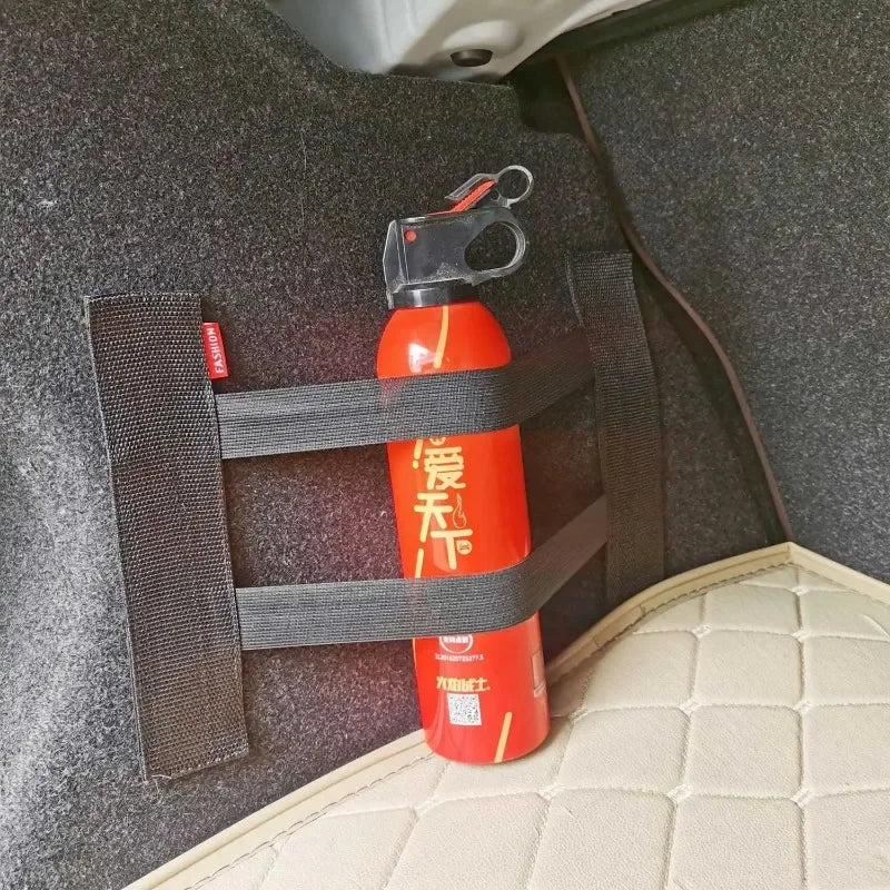 Car Trunk Organiser Elastic Fixing Belt & Storage Bag