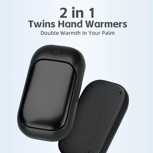 Rechargeable Twin Hand Warmers – Set of 2
