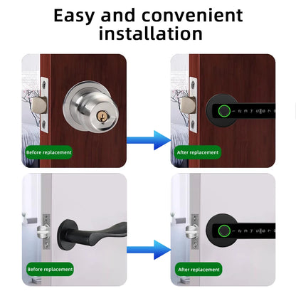 Fingerprint Door Lock Digital Electronic Lock with Password