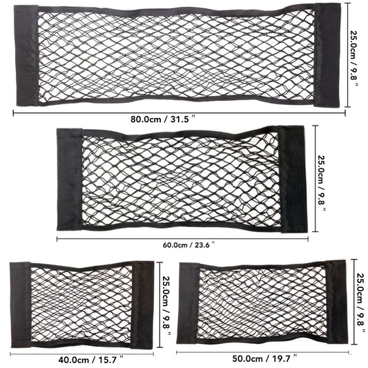 Car Seat-Back Elastic Storage Net