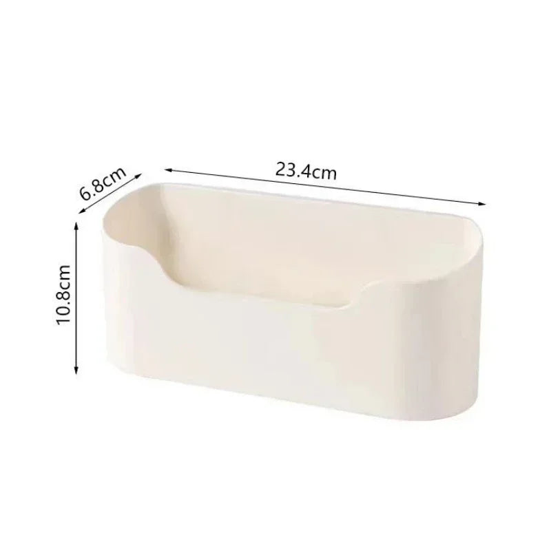 Wall-Mounted Adhesive Storage Rack – 1 or 2 Pieces