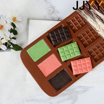 Silicone Mould for 12 Even Chocolate