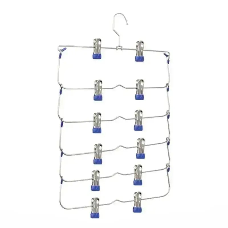 Non-Slip 6-Layer Trouser Hanger