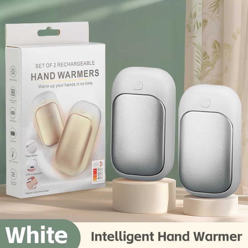 Rechargeable Twin Hand Warmers – Set of 2