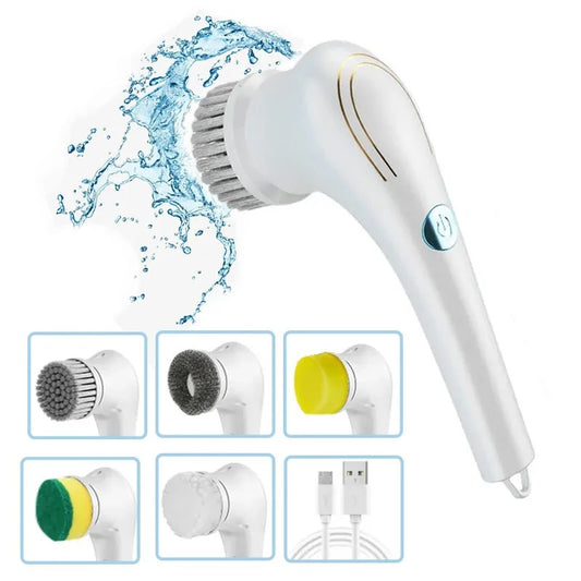 Electric Cleaning Brush Spin Scrubber